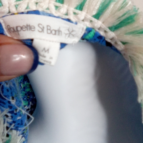 Poupette St. Barth Fringe Long Sleeve Dress - Picture 10 of 16